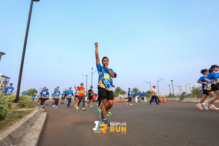Race photo from ISOPlus Run 2024 Jakarta