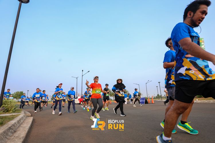 Race photo from ISOPlus Run 2024 Jakarta