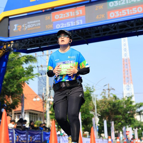 Race photo from SURABAYA ISOPLUS MARATHON 2026