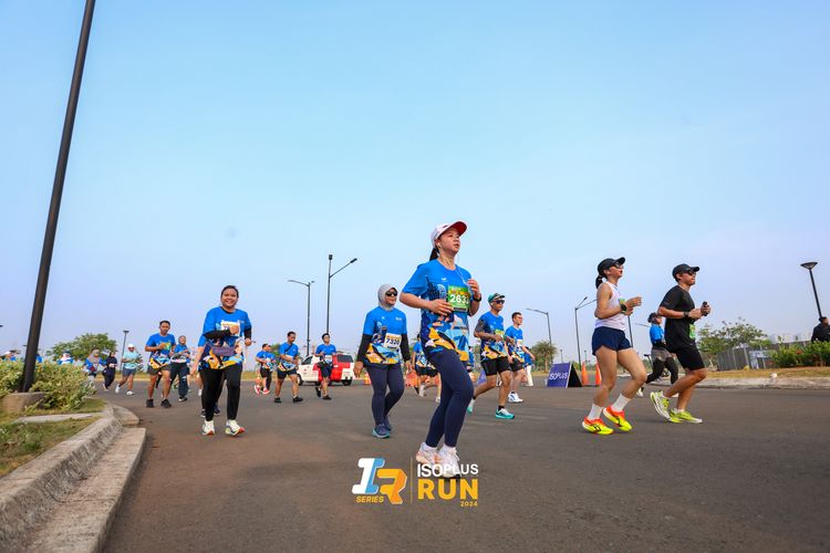Race photo from ISOPlus Run 2024 Jakarta
