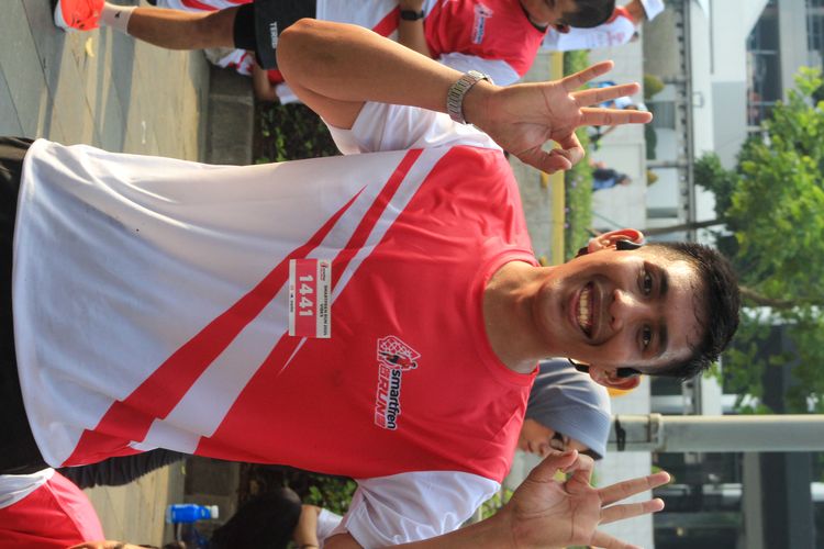 Race photo from Smartfren Run 2024 Vibes