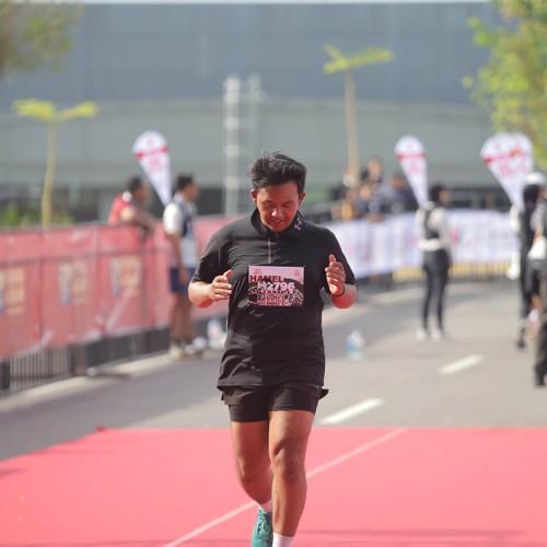 Race photo from KEDIRI HALF MARATHON 2026