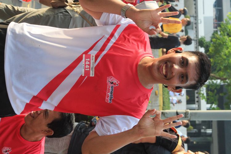 Race photo from Smartfren Run 2024 Vibes