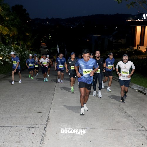 Race photo from BOGORUN 2026
