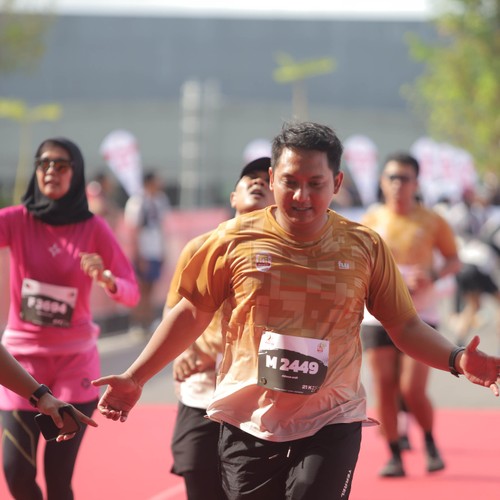 Race photo from KEDIRI HALF MARATHON 2026