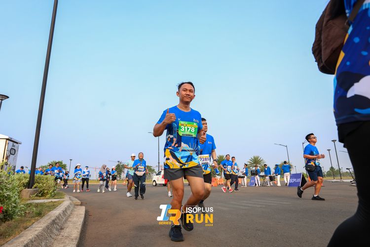 Race photo from ISOPlus Run 2024 Jakarta