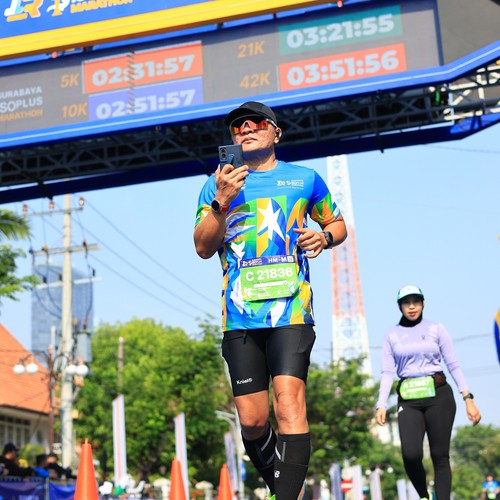 Race photo from SURABAYA ISOPLUS MARATHON 2026