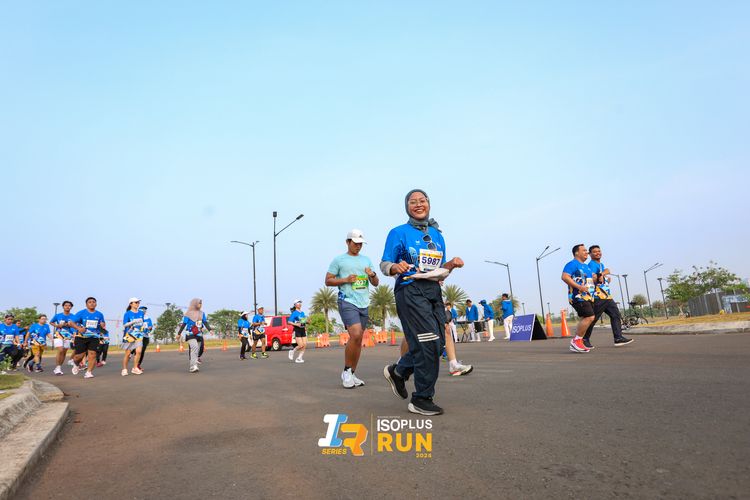 Race photo from ISOPlus Run 2024 Jakarta