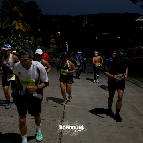 Race photo from BOGORUN 2026