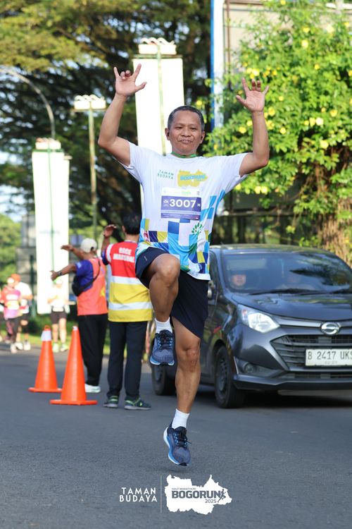 Race photo from Taman Budaya x BOGORUN 2025