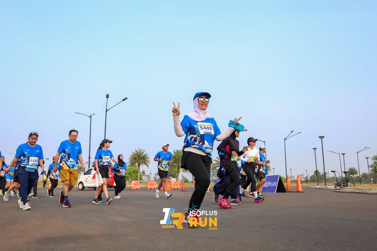 Race photo from ISOPlus Run 2024 Jakarta