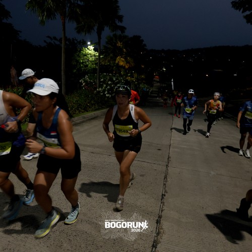 Race photo from BOGORUN 2026