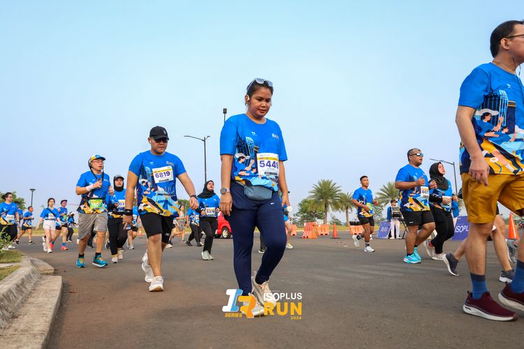 Race photo from ISOPlus Run 2024 Jakarta