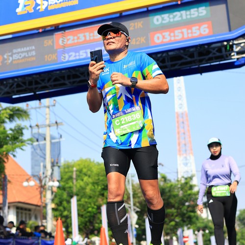 Race photo from SURABAYA ISOPLUS MARATHON 2026