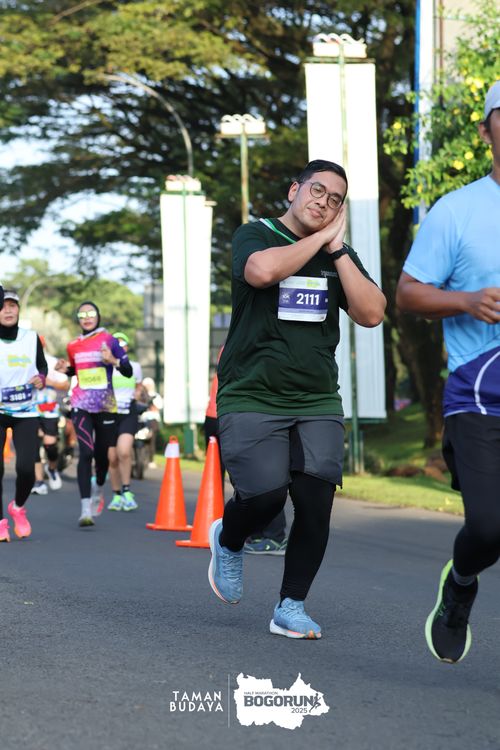 Race photo from Taman Budaya x BOGORUN 2025
