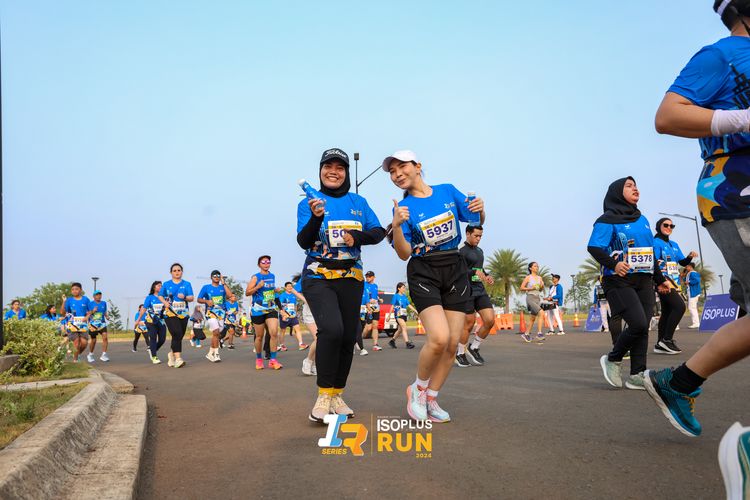 Race photo from ISOPlus Run 2024 Jakarta