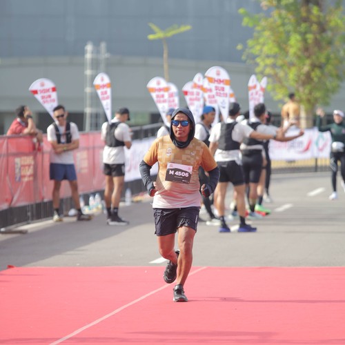 Race photo from KEDIRI HALF MARATHON 2026