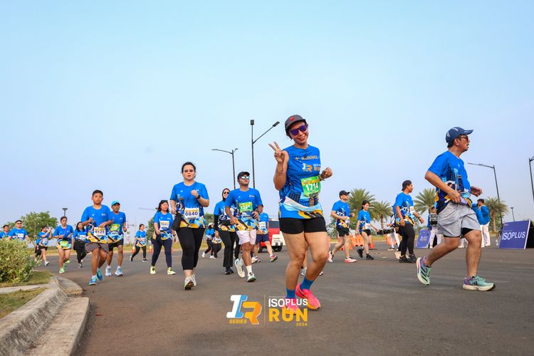 Race photo from ISOPlus Run 2024 Jakarta