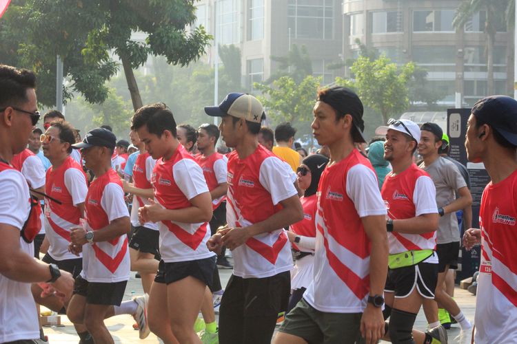 Race photo from Smartfren Run 2024 Vibes