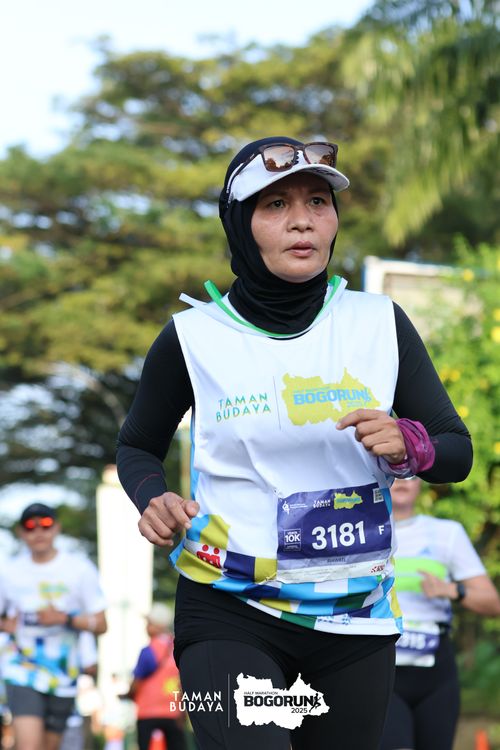 Race photo from Taman Budaya x BOGORUN 2025
