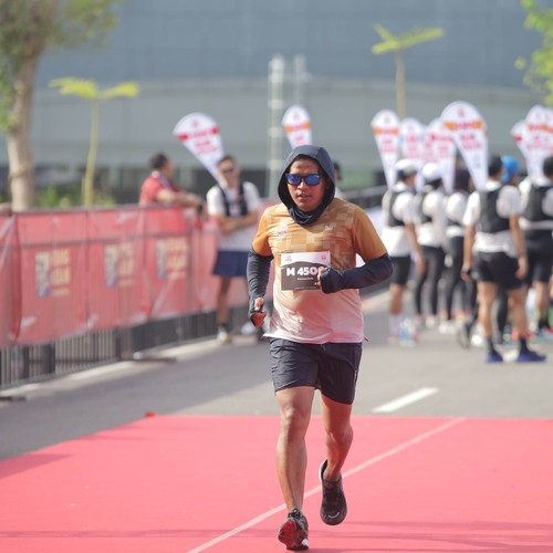 Race photo from KEDIRI HALF MARATHON 2026