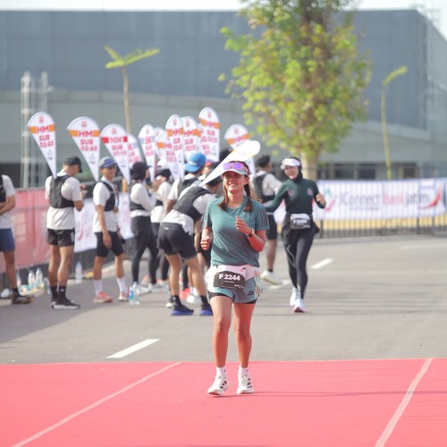 Race photo from KEDIRI HALF MARATHON 2026