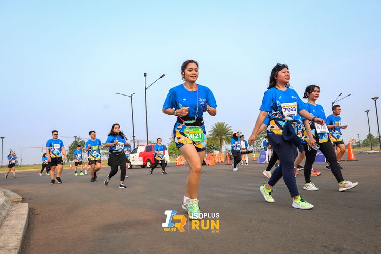 Race photo from ISOPlus Run 2024 Jakarta
