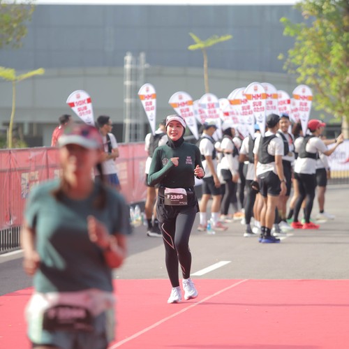 Race photo from KEDIRI HALF MARATHON 2026