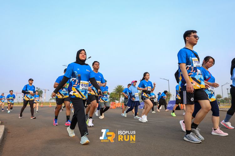 Race photo from ISOPlus Run 2024 Jakarta
