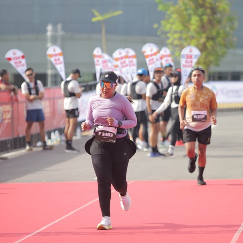 Race photo from KEDIRI HALF MARATHON 2026