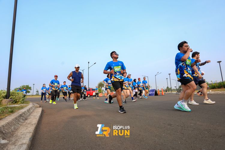 Race photo from ISOPlus Run 2024 Jakarta