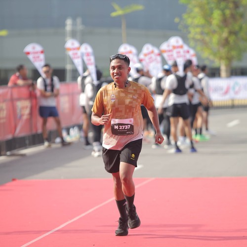Race photo from KEDIRI HALF MARATHON 2026
