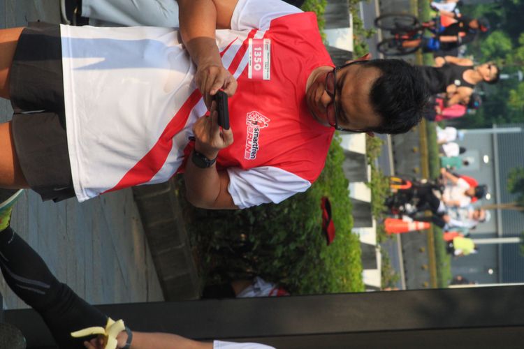 Race photo from Smartfren Run 2024 Vibes