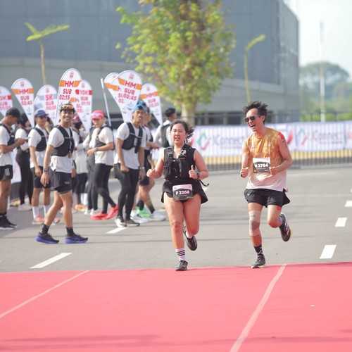 Race photo from KEDIRI HALF MARATHON 2026