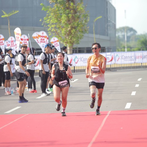 Race photo from KEDIRI HALF MARATHON 2026