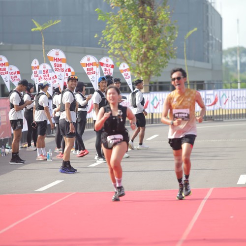 Race photo from KEDIRI HALF MARATHON 2026