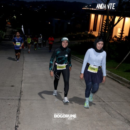 Race photo from BOGORUN 2026