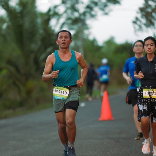 Race photo from Belitung Multisport Festival