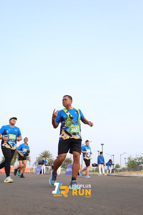 Race photo from ISOPlus Run 2024 Jakarta