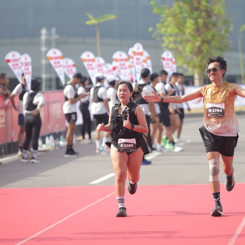 Race photo from KEDIRI HALF MARATHON 2026