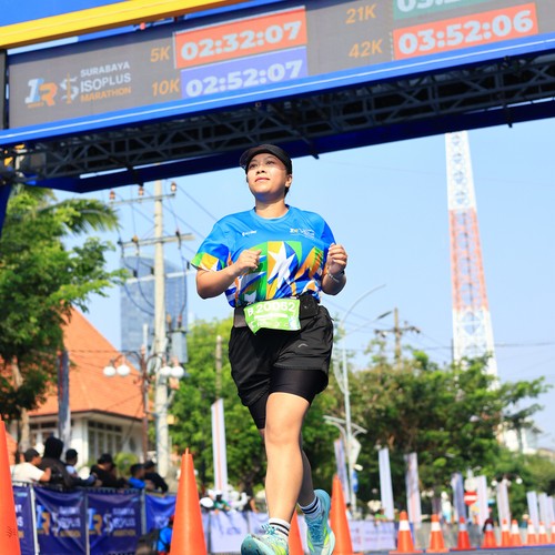 Race photo from SURABAYA ISOPLUS MARATHON 2026