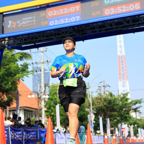 Race photo from SURABAYA ISOPLUS MARATHON 2026