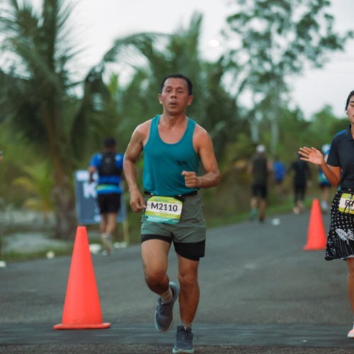 Race photo from Belitung Multisport Festival