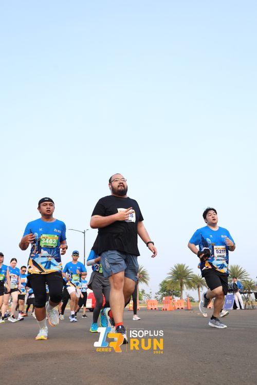 Race photo from ISOPlus Run 2024 Jakarta