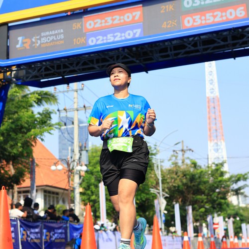 Race photo from SURABAYA ISOPLUS MARATHON 2026