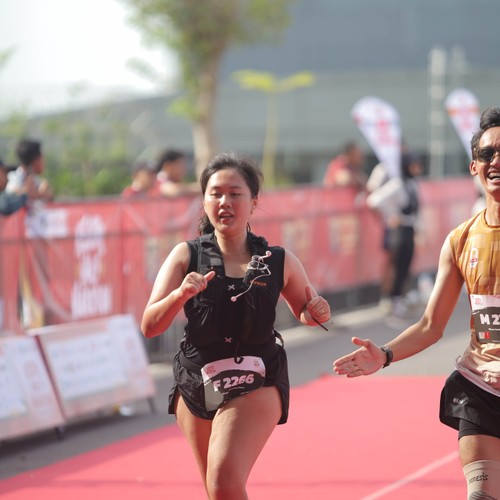 Race photo from KEDIRI HALF MARATHON 2026