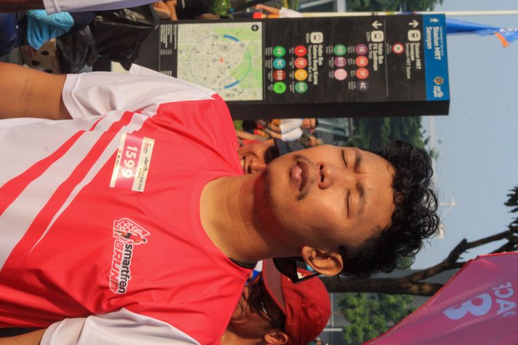 Race photo from Smartfren Run 2024 Vibes