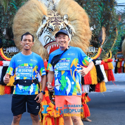 Race photo from SURABAYA ISOPLUS MARATHON 2026