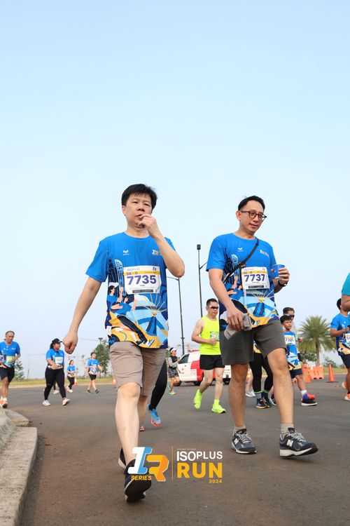 Race photo from ISOPlus Run 2024 Jakarta