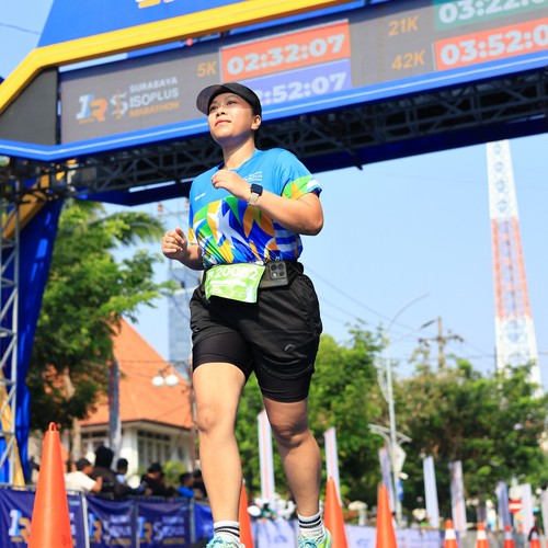 Race photo from SURABAYA ISOPLUS MARATHON 2026